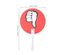 VALICLUD Yes No Voting Paddles Double Sided 20Pcs Plastic Thumbs Up Signs for Classroom Student Engagement and Group Use