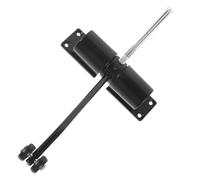 VALICLUD Zinc Alloy Automatic Door Closer Bar with Closing Force Self-Closing Spring Mechanism for Interior and Exterior Doors Black Safety Gate Closer for Home and Office Use