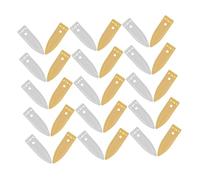 VALICLUD Zinc and Copper Electrode Sheets Pure Metal Strips for DIY Fruit Battery Science Experiment Kit Educational Electroplating Project Supplies for Students