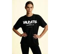 Validate Leisure Club Women's T-Shirt in Black | Size: Medium Validate Black M