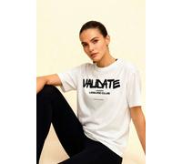 Validate Leisure Club Women's T-Shirt in White | Size: 3XL Validate White 3XL