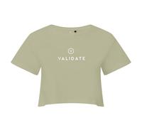 Validate Limitless Crop Top In Green Green S