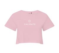 Validate Limitless Crop Top In Light Pink Light Pink XS