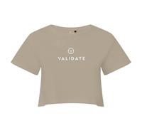 Validate Limitless Crop Top In Stone Stone XS