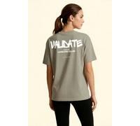 Validate London Club Women's T-Shirt in Stone | Size: XS Validate Stone XS