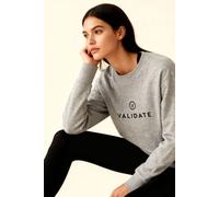 Validate Og Premium Women's Sweatshirt In Grey Grey S