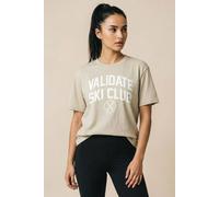 Validate Ski Club Women's T-Shirt In Ecru Ecru