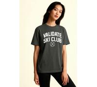Validate Ski Club Women's T-Shirt - - Size: S