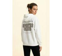 Validate Sports Club Oversized Hoodie In White White