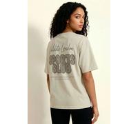 Validate Sports Club Women's T-Shirt In Ecru Ecru