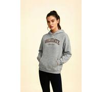 Validate Team Sports Oversized Hoodie In Grey Grey