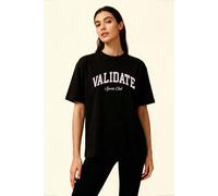 Validate Team Sports Women's T-Shirt in Black | Size: 3XL Validate Black 3XL