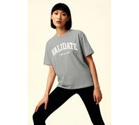 Validate Team Sports Women's T-Shirt In Light Grey Light Grey