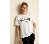 Validate Team Sports Women's T-Shirt in White | Size: XL Validate White XL
