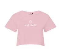 Validate Women's Limitless Crop Top in Light Pink | Size: 2XS Validate Light Pink 2XS