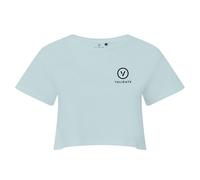 Validate Women's Limitless II Crop Top in Blue | Size: Large Validate Blue L