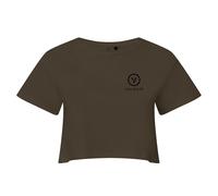 Validate Women's Limitless II Crop Top in Olive | Size: Small Validate Olive S