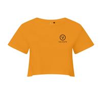 Validate Women's Limitless II Crop Top in Orange | Size: Small Validate Orange S