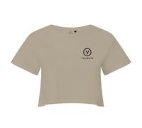 Validate Women's Limitless II Crop Top in Stone | Size: Small Validate Stone S