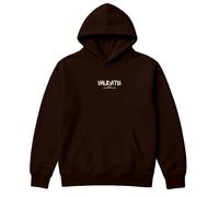 Validate Women's London Club Oversized Hoodie in Chocolate | Size: Large Validate Chocolate L