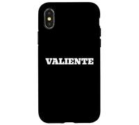 Valiente Spanish word Case for iPhone X/XS