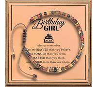 VALIJINA get well soon Strength bracelet healing bracelet for women comfort gifts get well soon inspirational bracelets for women, One Size, Stone, Jasper