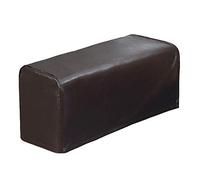 VALINK 2 Pcs PU Leather Sofa Armrest Covers Protectors Stretchy Stretch Sofa Cover Waterproof Slipcovers for Couch Chair Arm Furniture Protective Case
