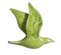 VALINK 3D Ceramic Flying Birds Wall Decor, Wall Hanging Birds Decoration Birds Wall Ornaments Flying Birds Wall Art Swallow Wall Decoration Fluorescent Yellow