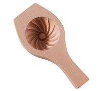 VALINK DIY Steamed Bun Mold, Wooden Mooncake Mold, Flower Shape Cookie Mold, Dumpling Maker Wooden Steamed Bun Mold Stuffed Bun Making Mould Bun Cooking Tool Large Bun Mold