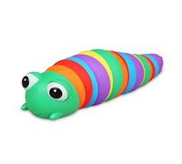 VALINK Fidget Slug Articulated Fidget Toy,3D Printed Realistic Slug Insects Fidget Toy Can Be Twisted Casually Pleasant Decompression Suitable Release Stress for Kids Adults
