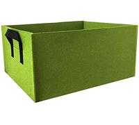 VALINK Garden Grow Bag, Felt Plants Growing Bag, Rectangle Planting Bag, Non-Woven Container Pot Planter Pouch Flowers Root Grow Bags for Outdoor Indoor Garden Vegetables