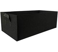 VALINK Garden Grow Bag, Felt Plants Growing Bag, Rectangle Planting Bag, Non-Woven Container Pot Planter Pouch Flowers Root Grow Bags for Outdoor Indoor Garden Vegetables