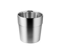 VALINK Metal Cups Stainless Steel Cup 6.3/10.6oz Dual Layers Plain Metal Mug Cup Shatterproof Pint Tumblers for Cold Drinks 180/300ml