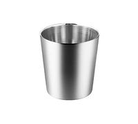 VALINK Metal Cups Stainless Steel Cup 6.3/10.6oz Dual Layers Plain Metal Mug Cup Shatterproof Pint Tumblers for Cold Drinks 180/300ml