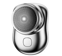 VALINK Mini-shave Portable Electric Shaver USB Rechargeable Travel Shaver Pocket Size Wet Dry Painless Razors Silver