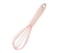 VALINK Silicone Whisk, Egg Whisk,Silicone Balloon Whisk Small Silicone Whisk Egg Stirrer for Mixing Cooking Baking Hot Chocolate Light Pink