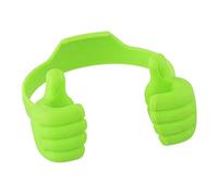 VALINK Thumbs-Up Cell Phone Holder,Portable Mobile Phone Holder Mobile,Movie Watching Bed Desktop Mount Mobile Stand Green