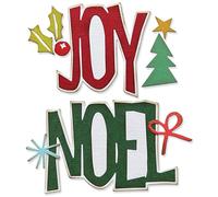 VALINSKY Joy Noel Metal Cutting Dies for Card Making,Alphabet Die Cuts Embossing Stencils Template DIY Scrapbooking Crafting Handmade Album Paper Card Craft