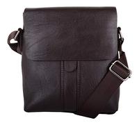 Valita Men Soft Genuine Leather Professional Work/Travel Shoulder/Cross Body Bag - Brown