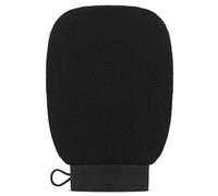 Valitic Exfoliating Glove for Body Scrub,Body Scrubber Exfoliator Mitt for Use at Shower or Bath,Exfoliating Body & Face Dead Skin Remover,Korean Style Exfoliating Women & Men Washcloth -Single Black