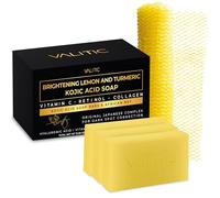 VALITIC - Lightening Lemon and Kojic Acid Soap with Turmeric - Vitamin C, Retinol - Original Japanese Complex Including