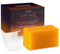VALITIC Soap with Vitamin C, Retinol, Kojic Acid and Turmeric for Dark Spots - Original Japanese Complex I