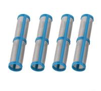 Valixirant 100 Mesh Steel Airless Spray Filter G390/g395/g490/g495/g595 Sprayers - 4-piece Blue Tip Filter Set 91mm X 20mm