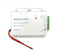 Valixirant 12V 3A Power Supply for Entrance Gate Door Controller, Metal | Case Transformer with Adjustable Delay 0-15s, Overcurrent Protection, High/Low Level Switch Control