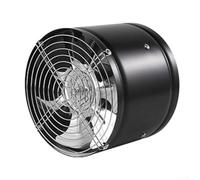 Valixirant 150Mm Duct Fan With Integrated Base For Smoke Control And Heat Dissipation At 600 M3/h In Cinemas Workshops And Waiting Halls(black)