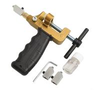 Valixirant 2 in 1 Tile and Glass Cutter Tool with Alloy Steel Wheel for Cutting Tiles, Mirrors, Ceramics - Ergonomic Handle with Longer Lever Arm for Easier Scoring, 180mm