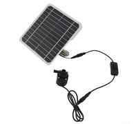 Valixirant 30w - Pond Brushless Dc 12v Solar Panel 800l/h Rate Purpose Included Height Adaptable Set Control Monocrystalline Motor Lift Having Garden Irrigation Off- Circulation Switch