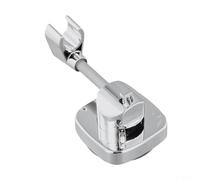 Valixirant 360° Rotatable Shower Head Holder with Strong Suction Cup, Non-Slip ABS Shower Bracket Bathroom, Tool- Installation, Holds to 10kg, Black(Silver)