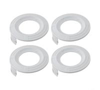 Valixirant 4 Pack Trimmer Spool Cap FSE52 FSA57 FSA30 C 3-2 Thread Head, 79.3x23.7mm Bobbin Grass Parts Accessories White