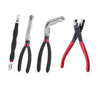 Valixirant 4PCS Electrical Disconnect Pliers Set, 60 Degree Angled Connector Separator Hand Tool Kit for Automotive Wiring, Fuel Injector, Ignition Coil, Mass Air Flow Sensor Removal